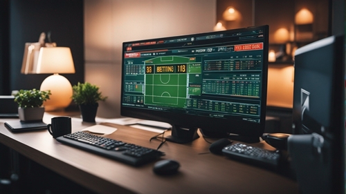 Uno schermo di computer che mostra un sito di scommesse sportive alternativo a GA288