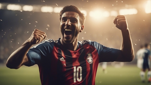 Chi è questo calciatore con la maglia numero 10?